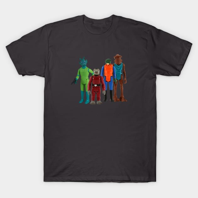 Kenner's Creature Gang (Red) T-Shirt by That Junkman's Shirts and more!